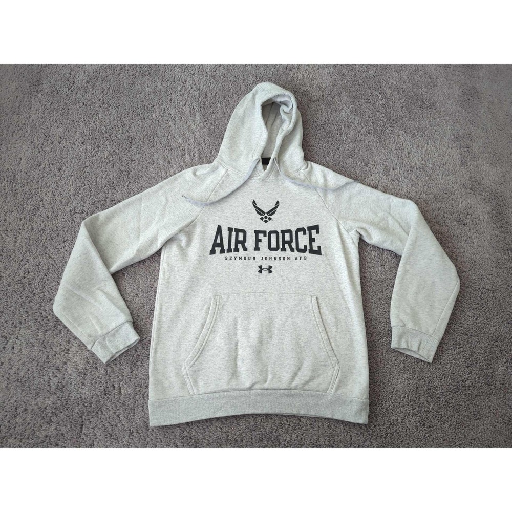 Seymour Johnson Air Force Base (AFB) Hoodie Womens‎ SM Under Armour Loose Gray